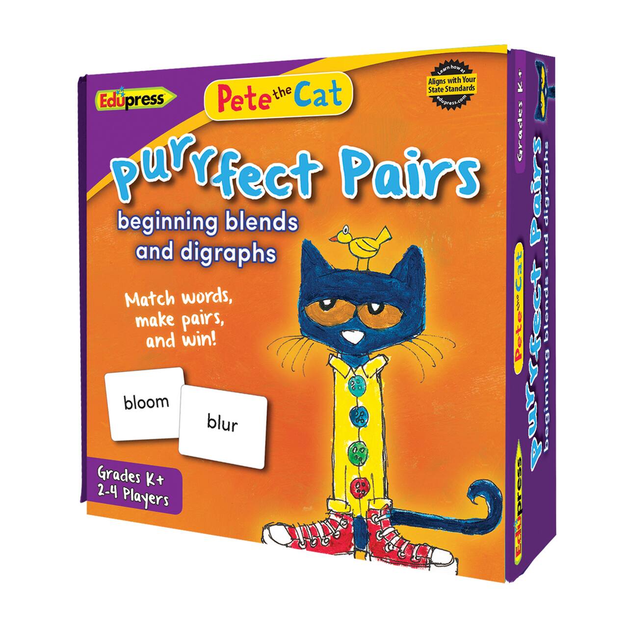 Pete The Cat® Purrfect Pairs Game Beginning Blends & Digraphs